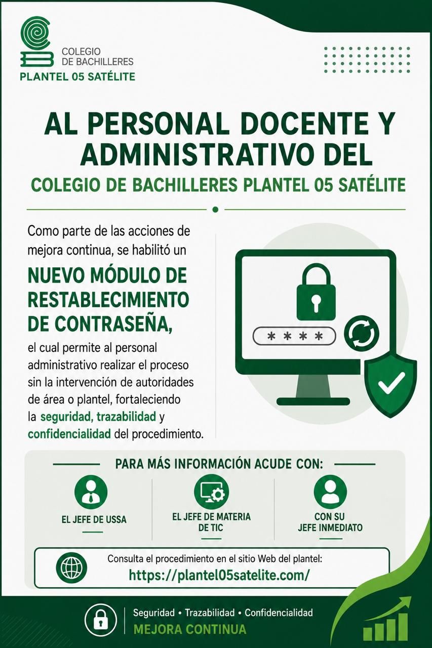 Al personal docente