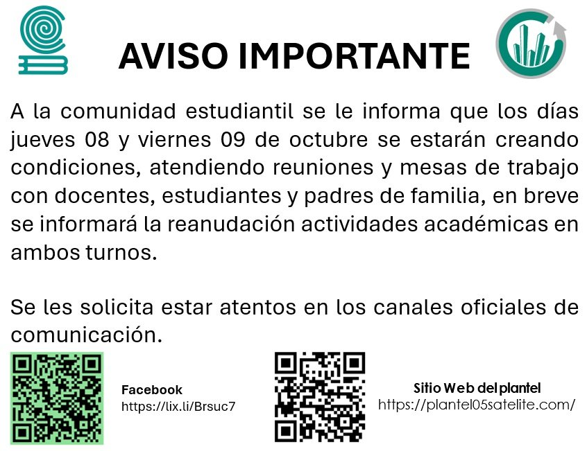 Comunicado a la comunidad del colegio