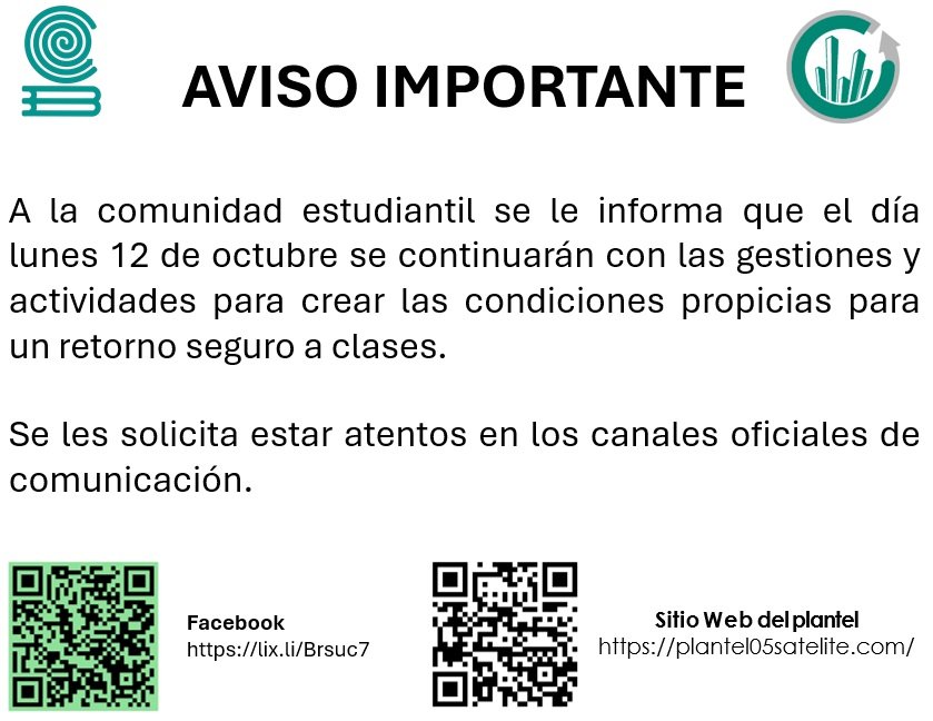 Comunicado a la comunidad del colegio